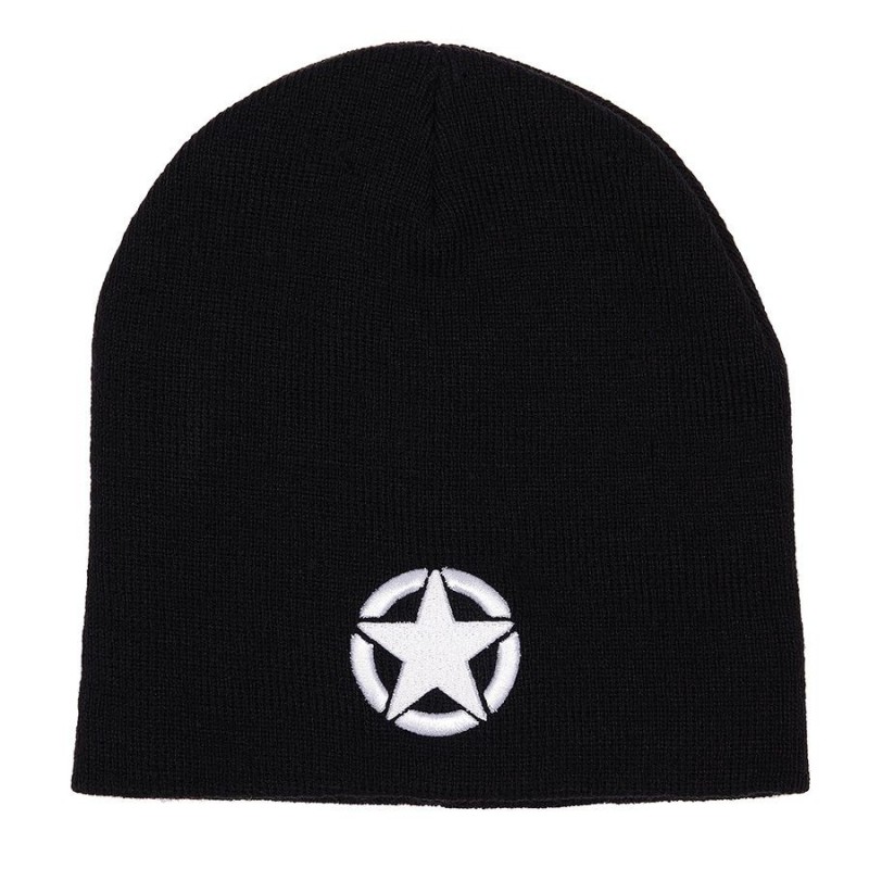 Čiapka pletená "BEANIE" Allied Star, čierna
