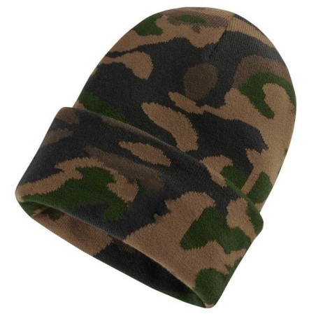 Maskáčová čiapka na zimu