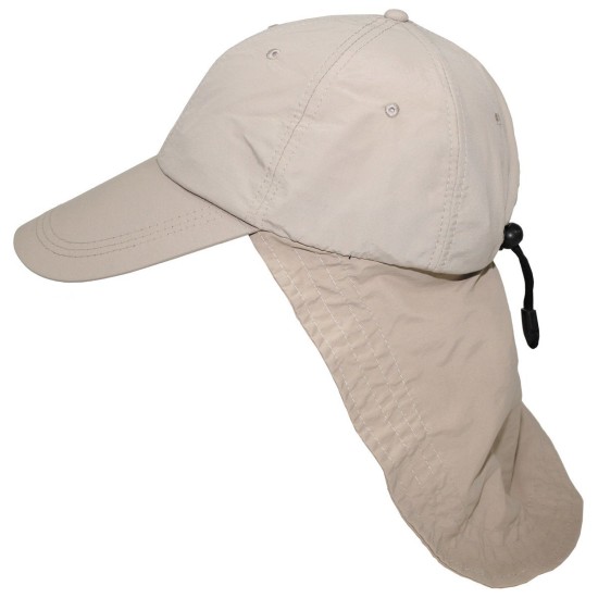 Čiapka SAHARA s ochranou krku, beige