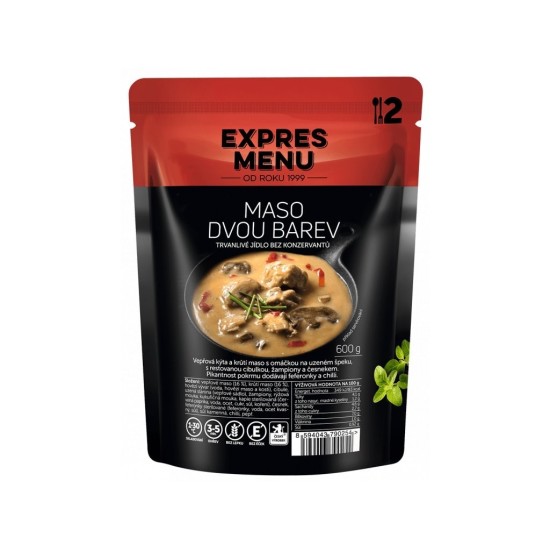 expres menu dvojfarebne maeso 2 porcie