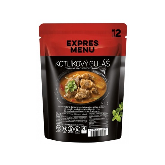 expres menu kotlikovy gulas 2 porcie