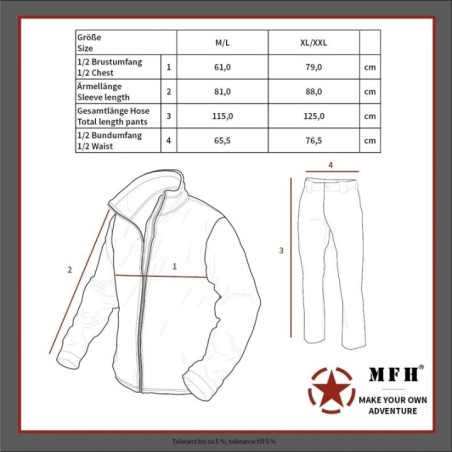 Hejkal MFH WOODLAND (Konfekčná veľkosť XL/XXL)