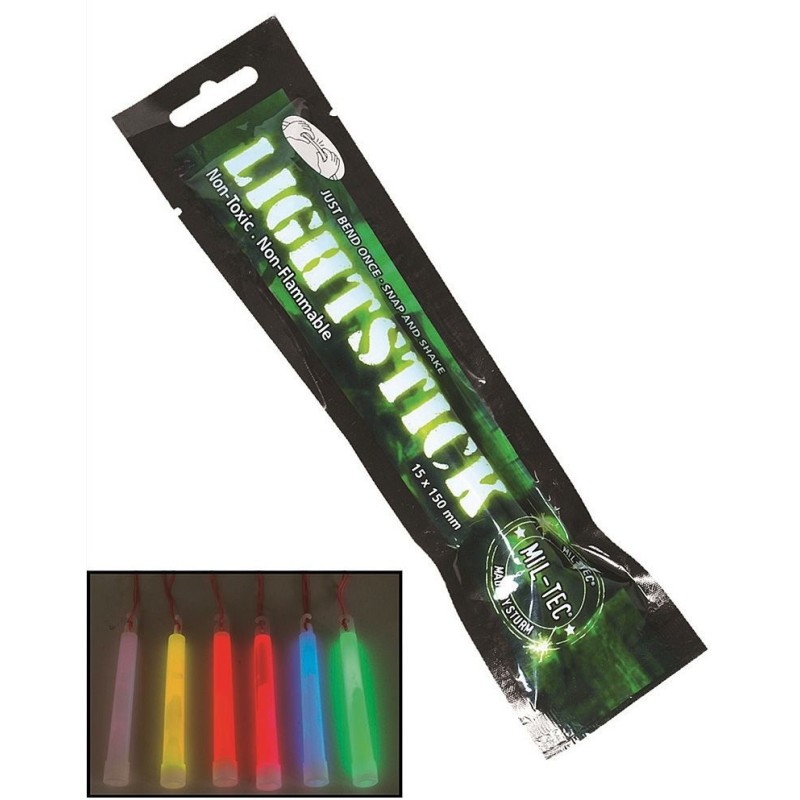 Chemické svetlo MIL-TEC, zelené