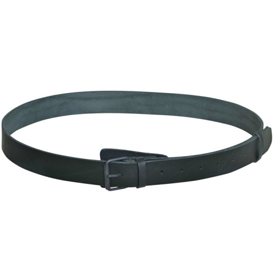 Kožený opasok 40mm, čierny (Veľkosť opasku 115)