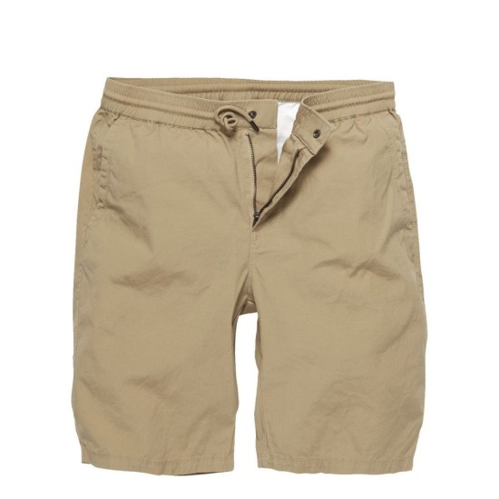 Kraťasy Vintage Industries Kaiden, beige