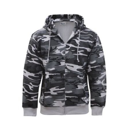 Mikina COMMANDO dark city camo (Konfekčná veľkosť M)