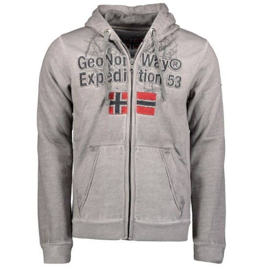 Mikina NORWAY EXPEDITION GIMDO, Light Grey (Konfekčná veľkosť M)