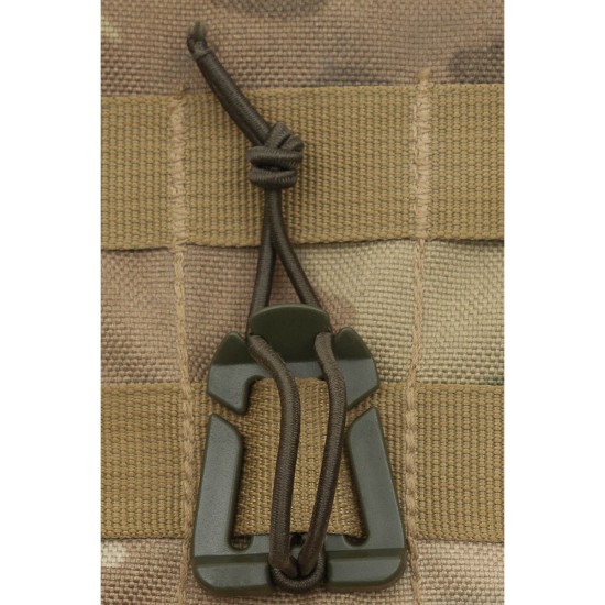 molle spona so snurkou olive