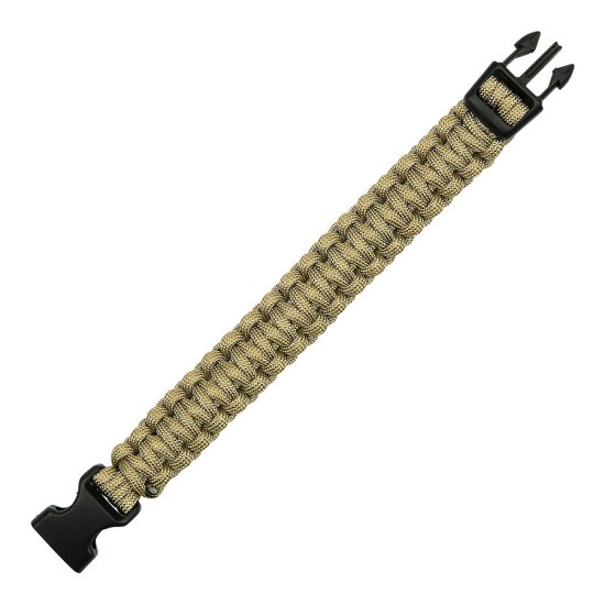 Náramok 101inc. 8 inch "PARACORD" K2016B, sand