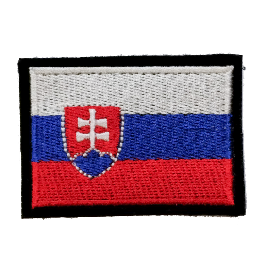 Nášivka na suchý zips SVK 15 Farebná BK