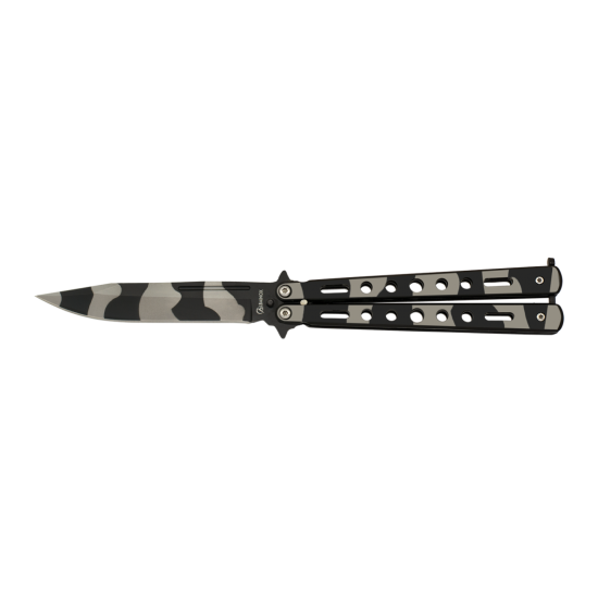 Nôž Albainox Motýlik (02192) Urban camo