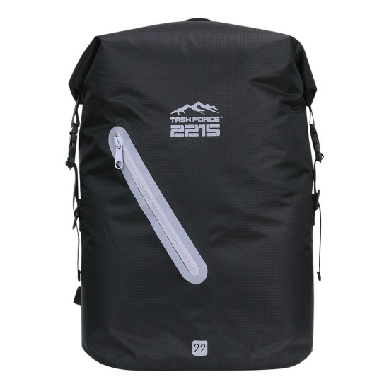 batoh vak beavertail 22l nepremokavy cierno sedy