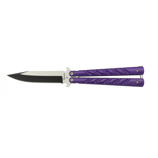 noz motylik albainox 10cm fialovy