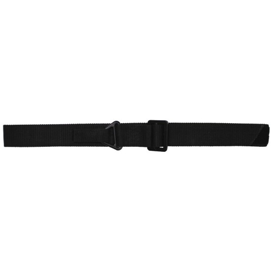 Opasok "Mission" s kovovou prackou 4,5cm, čierny