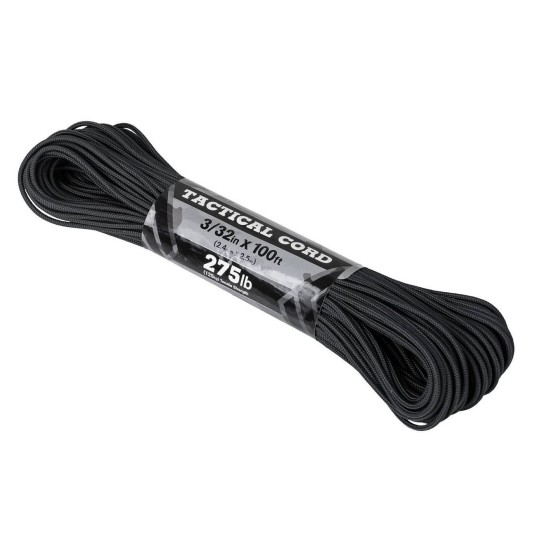 Para HELIKON šnúra Paracord 275 30m, čierna