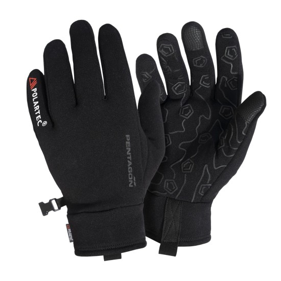 Rukavice Pentagon Ursus POWER STRETCH POLARTEC®, čierne