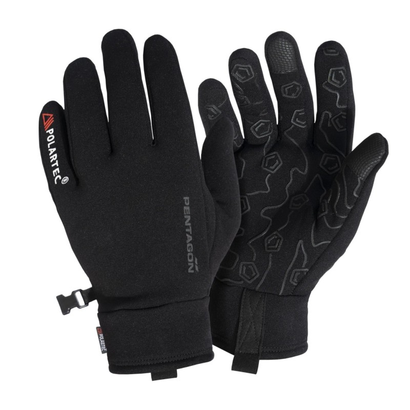 Rukavice Pentagon Ursus POWER STRETCH POLARTEC®, čierne