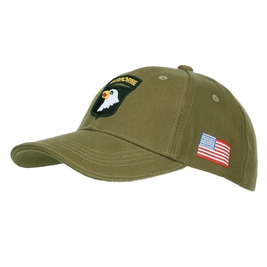 Šiltovka "Baseball" 101ST AIRBORNE, olive