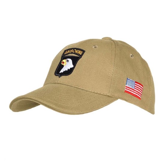 Šiltovka "Baseball" 101ST AIRBORNE, sand