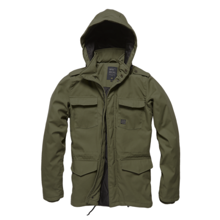 Bunda Darren Parka Vintage Industries, dark olive (Konfekčná veľkosť S)