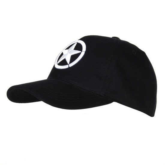 takticka siltovka baseballka allied star wwii 3d cierna