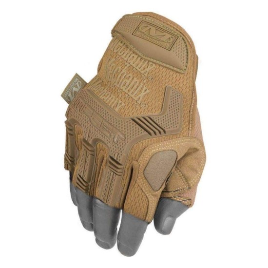 Taktické rukavice M-Pact bezprstové Mechanix, coyote (Konfekčná veľkosť M)