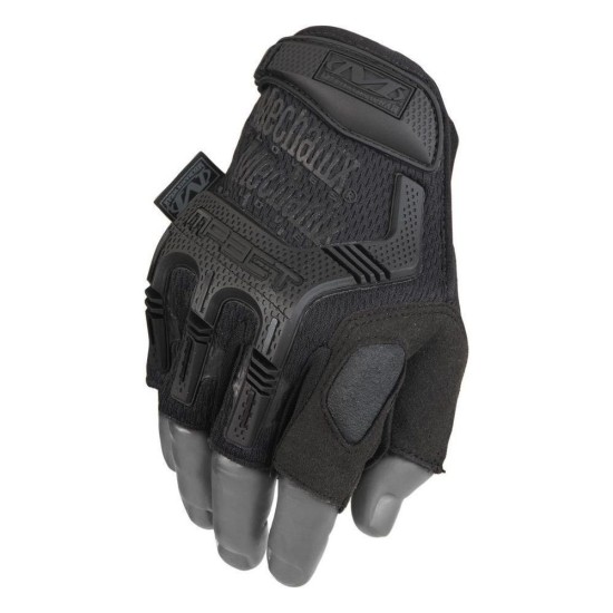 Taktické rukavice M-Pact bezprstové Mechanix, čierne (Konfekčná veľkosť XL)