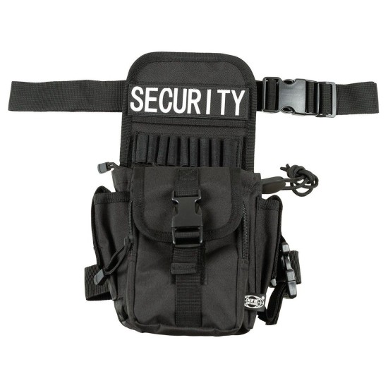Taška bedrová "Security" - čierna