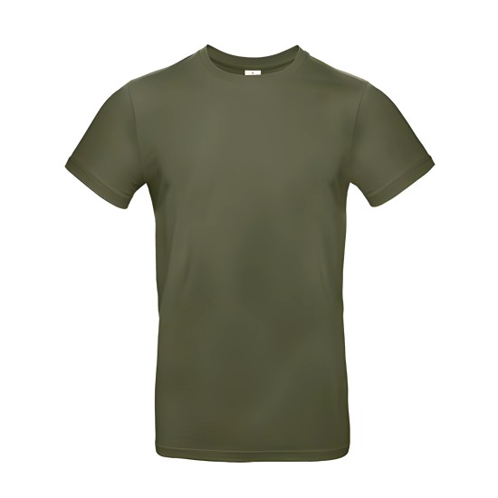 Tričko B&C E190, Urban Khaki