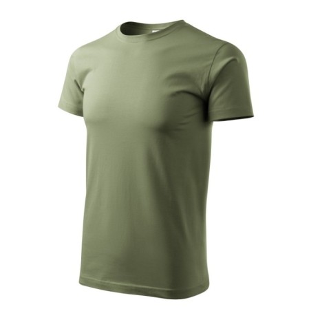 Tričko Malfini BASIC 129, khaki (Konfekčná veľkosť L)