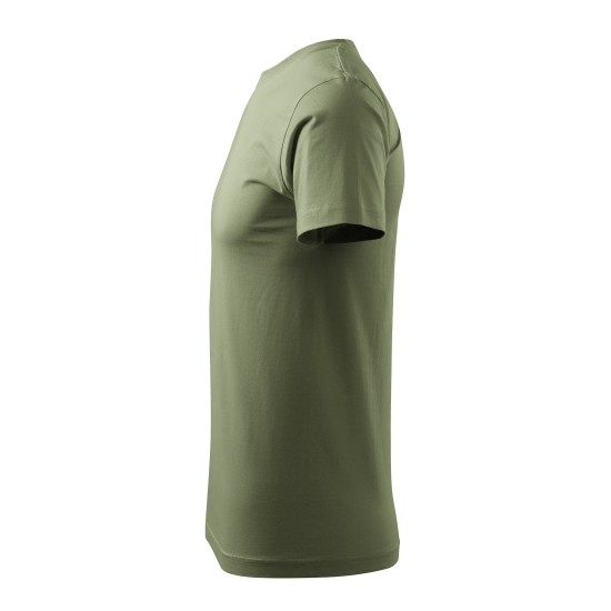 Tričko Malfini BASIC 129, khaki (Konfekčná veľkosť L)