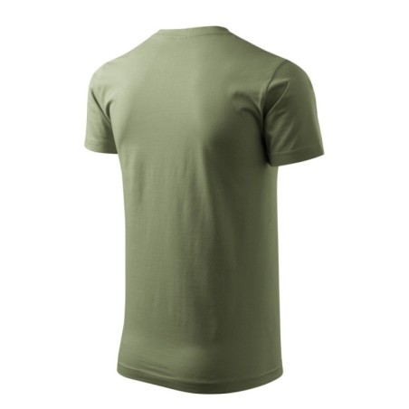 Tričko Malfini BASIC 129, khaki (Konfekčná veľkosť L)