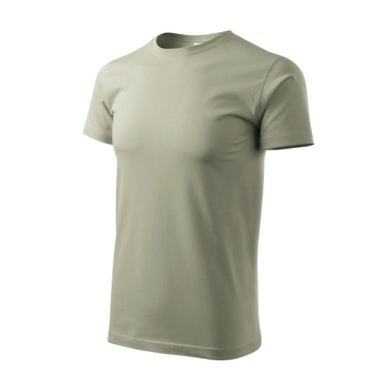 Tričko Malfini BASIC 129, svetlá khaki (Konfekčná veľkosť L)