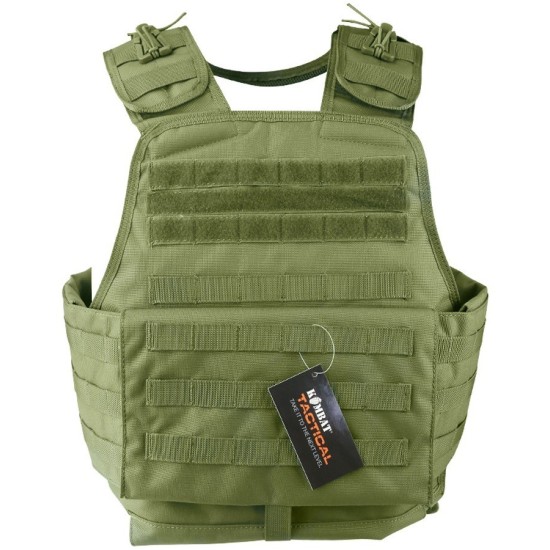 Nosič plátov/taktická vesta KOMBAT Viking, olive green
