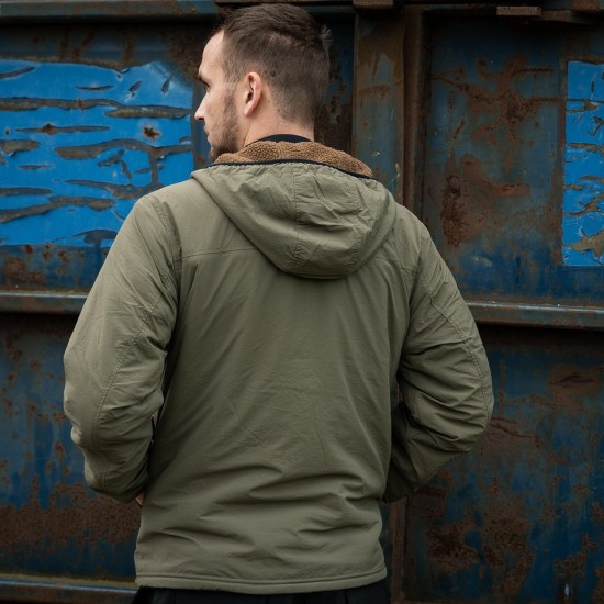 Bunda FOSTEX obojstranná SHERPA SOFTSHELL, Coyote/Ranger