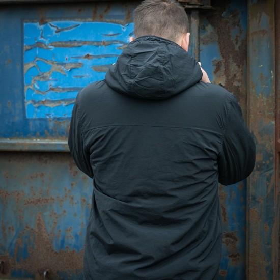 Bunda FOSTEX obojstranná SHERPA SOFTSHELL, čierna/zelená