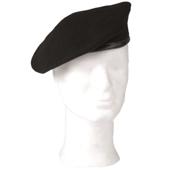 Baret MIL-TEC, čierna