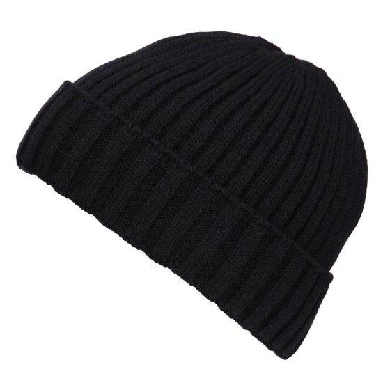 Čiapka pletená "BEANIE", čierna